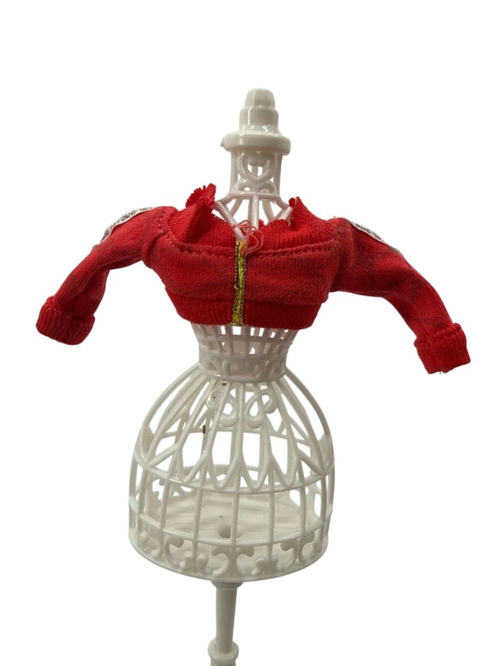 LOL Surprise OMG Swag Doll Red Tracksuit Jacket Crop Sweater Replacement Top